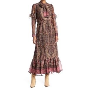 NWT. XL. Walter Baker Amelia Maxi Dress. Long country dress. Cottage core.